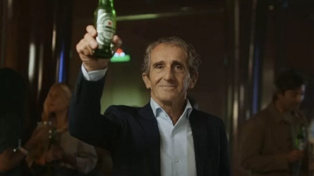 Heineken e Alain Prost fazem homenagem a Senna; assista – Drift Digital