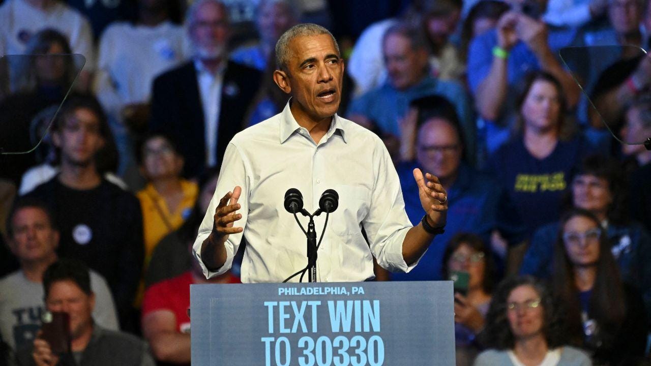 image of Barack Obama mocked Donald Trump's White House renovations. image of Barack Obama mocked Donald Trump's White House renovations.