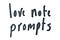 love note prompts 