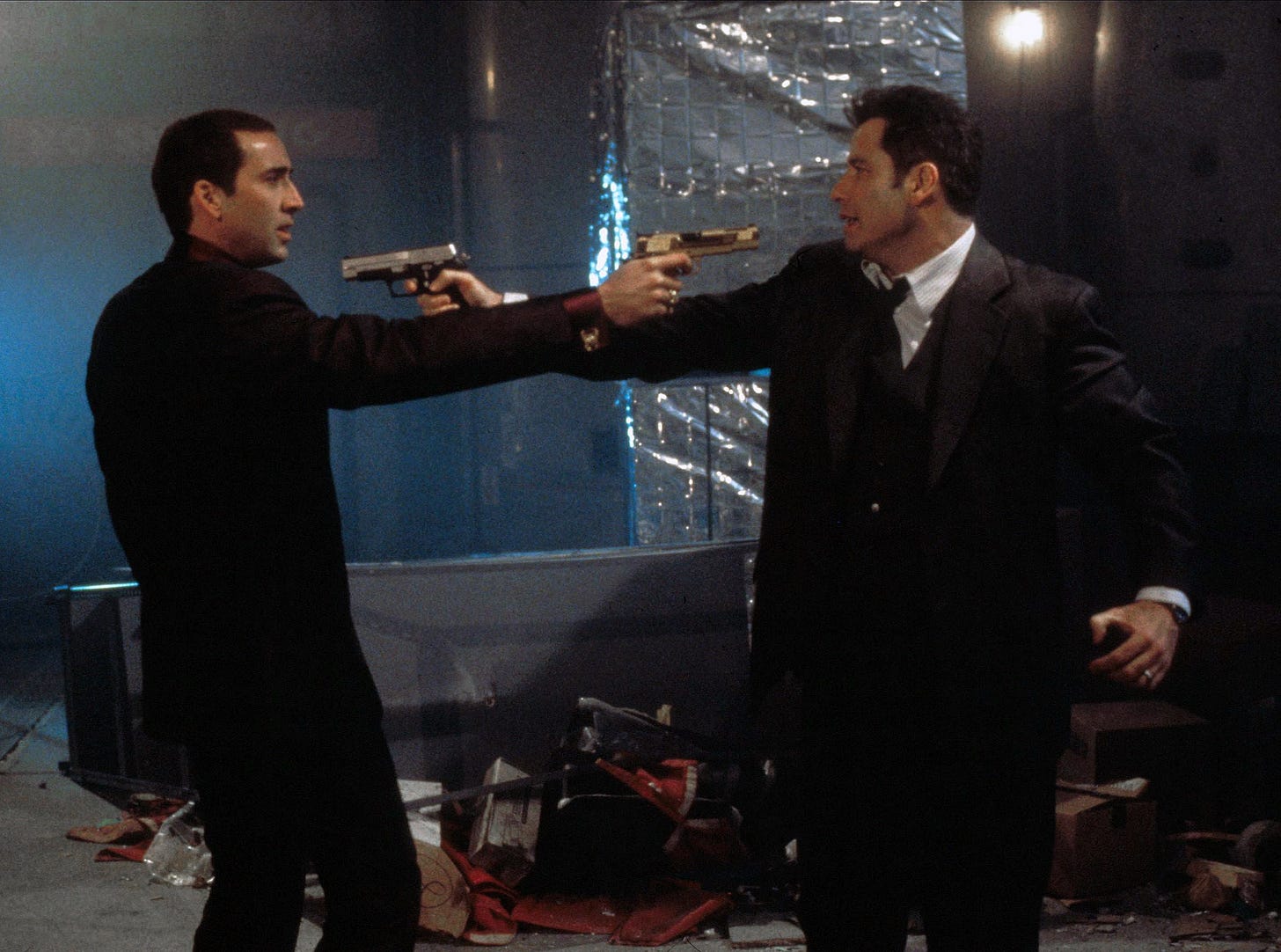 A still from FaceOff.
