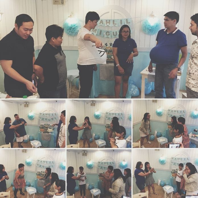 Fun and games during our Stacy’s BGC baby shower