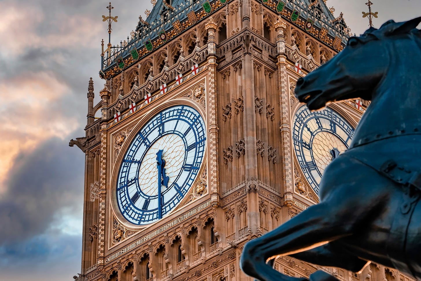 Big Ben in close-up