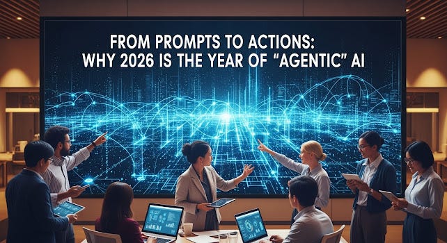 From Prompts to Actions: Why 2026 is the Year of "Agentic" AI