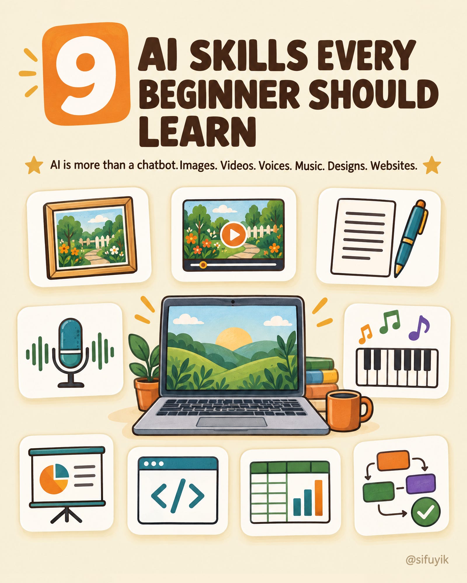 Stack Chan 9 AI SKILLS EVERY BEGINNER SHOULD LEARN - by Sifu Yik Chan