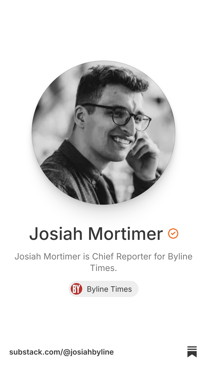 Josiah Mortimer | Substack