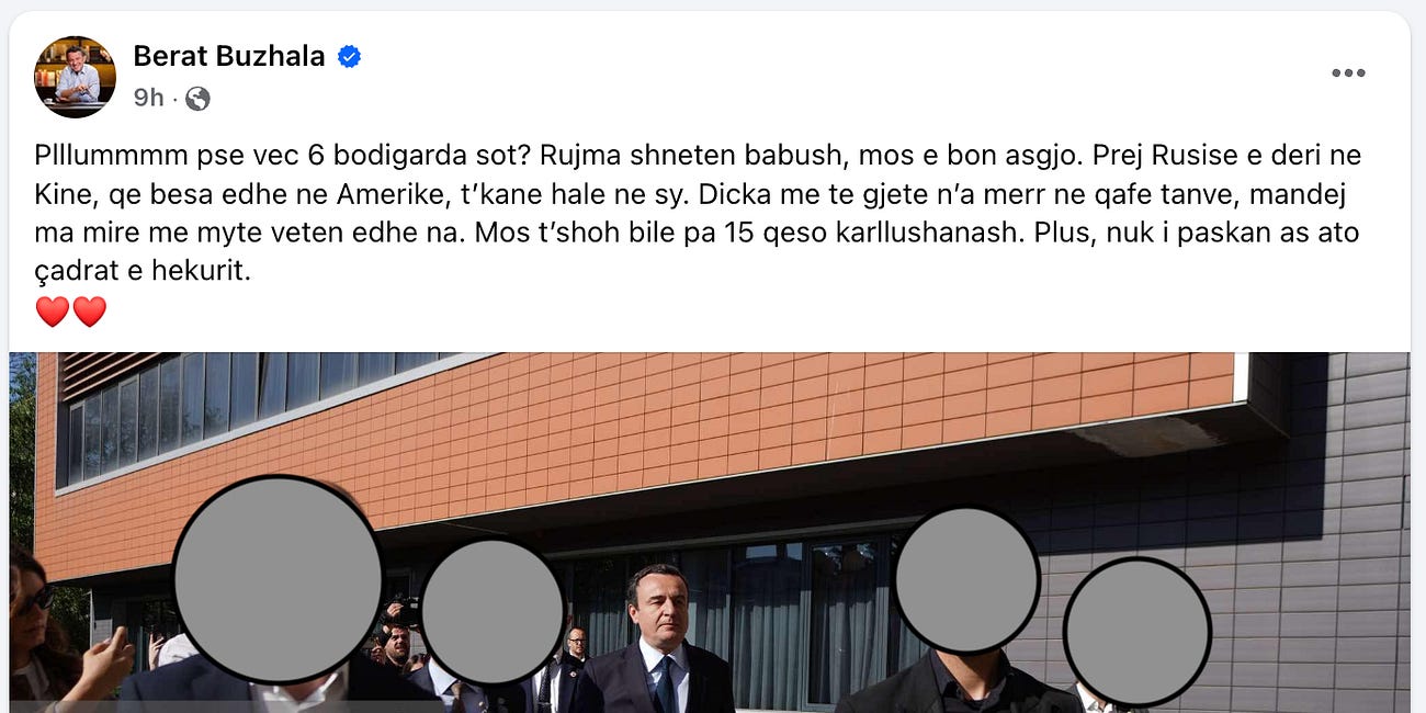 Sabotimi i Shtetit, Një Postim Pas Tjetrit