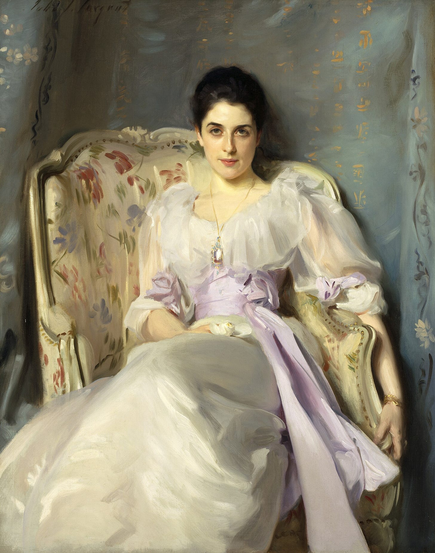 John Singer Sargent, Lady Agnew of Lochnaw, 1892. Scottish National Gallery, Edinburgh.