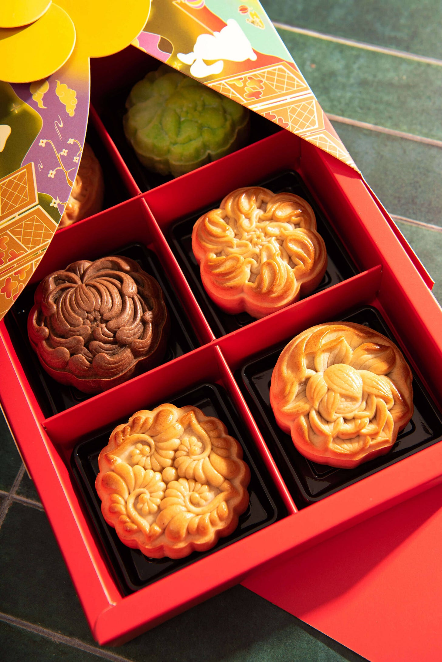 Mooncakes made by Ăn Xôi based in NYC