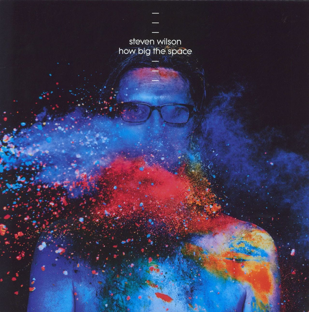 Steven Wilson How Big The Space - RSD18 - Blue Vinyl UK 12" vinyl