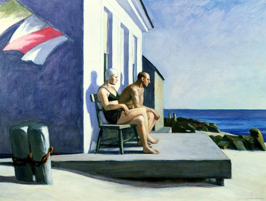sea-watchers-edward-hopper | BOTELLAS AL MAR