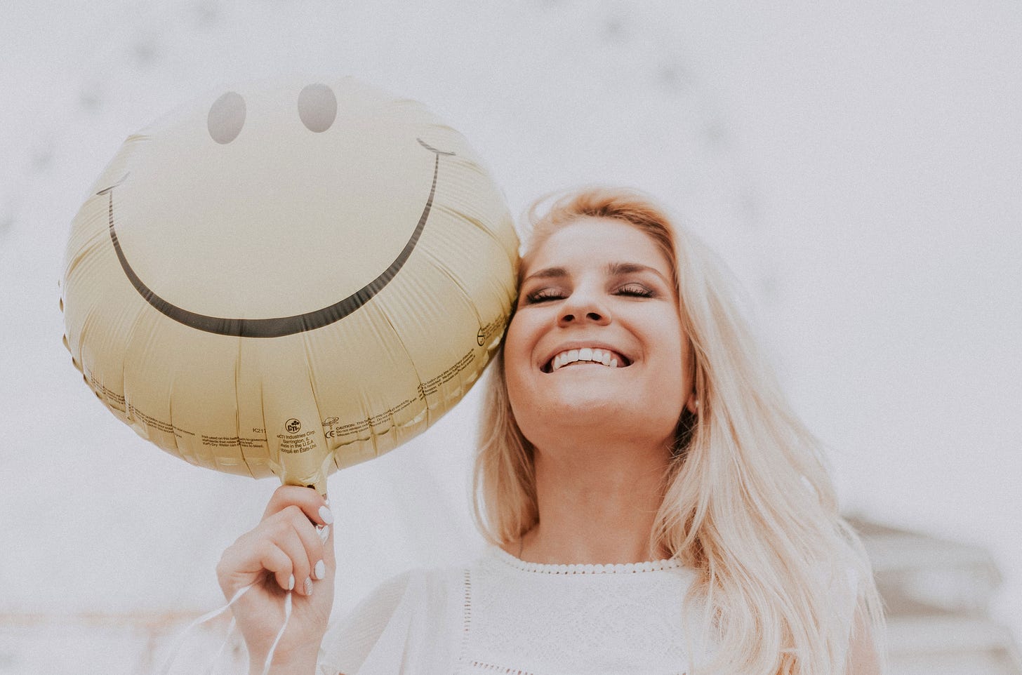 Woman smiling
