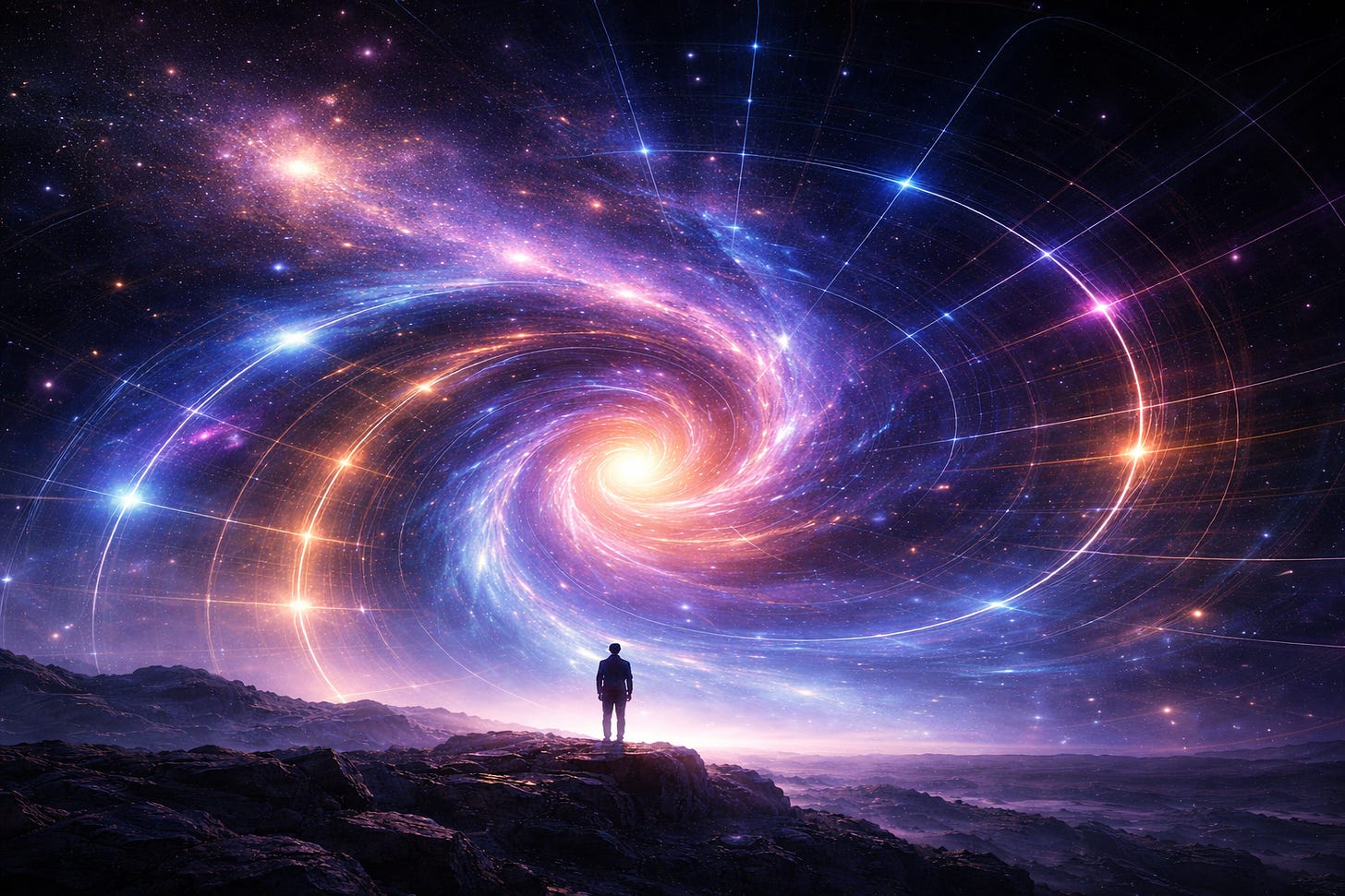 Imagem ilustrativa da publicação O Que a Luz nos Diz Sobre Dimensões (e Sobre Nós)