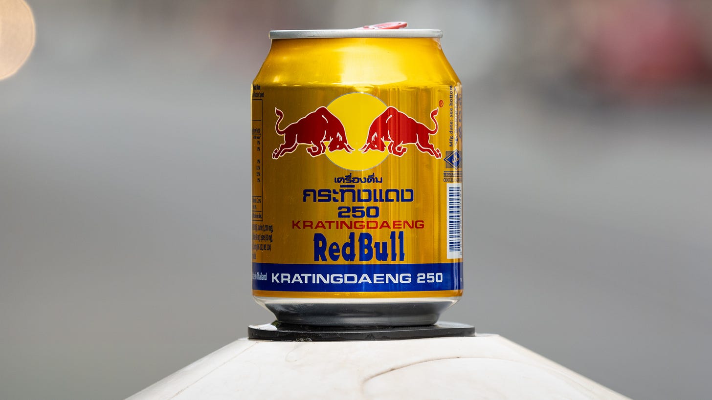 The Untold Story of Red Bull: From Thai Energy Booster to Global Icon —  Branding And Content Marketing For Technology