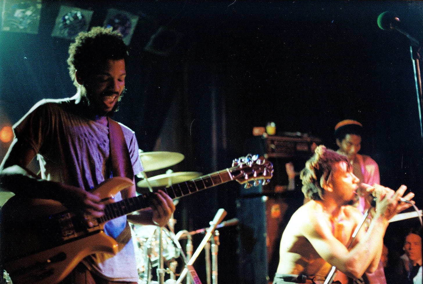 Bad Brains at the 9:30 Club, 1983 by Malcolm Riviera.