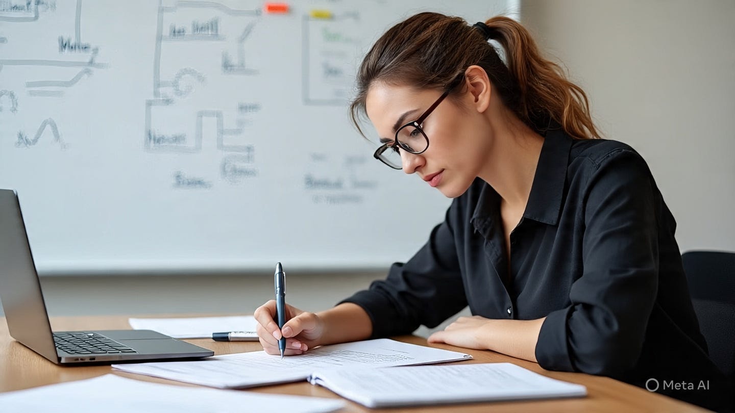 Image created using Meta AI. The prompt used to create the image is shared in the post