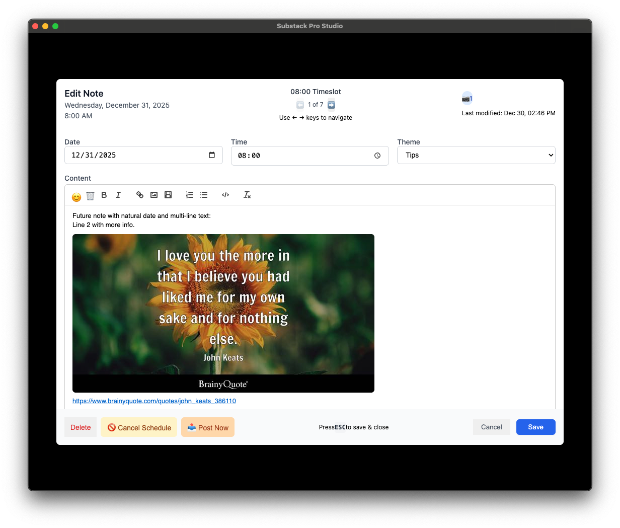 What’s New in Substack Pro Studio - by Finn Tropy