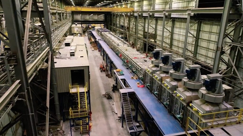 Tesla Cybertruck steel supplier&#39;s $1.7-billion TX facility is coming to form