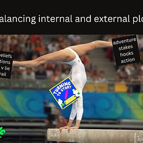 balancing internal/external plot