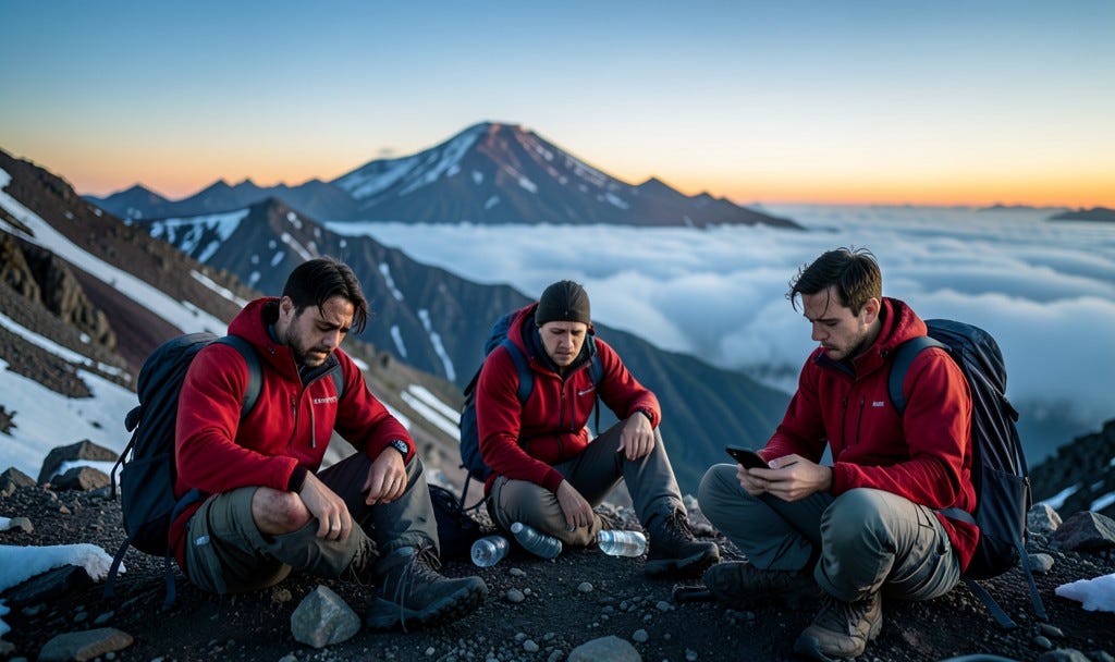 Quand Gemini envoie des alpinistes dans le décor