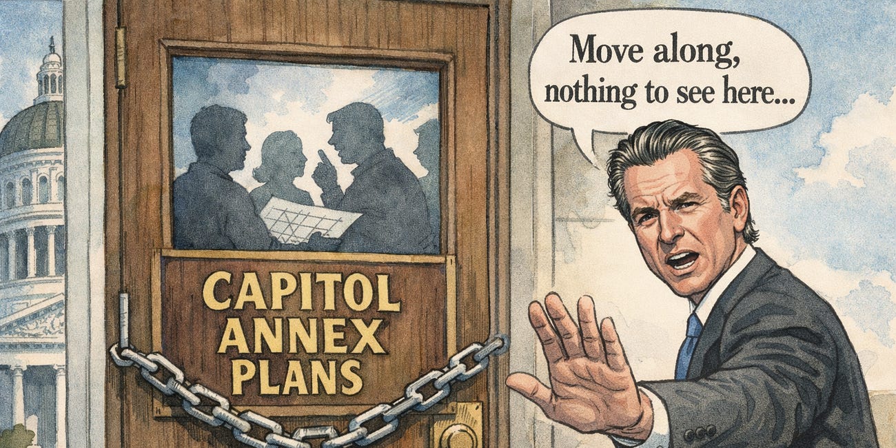Gavin Newsom’s State Capitol Expansion Has a $1.1 Billion Budget - But No Final Cost Estimate