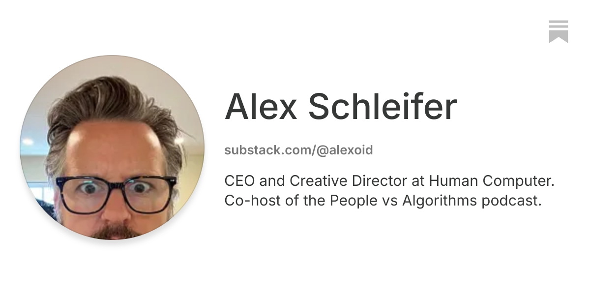 Alex Schleifer | Substack
