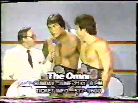 Dusty Rhodes, Bruiser Brody, Ted Dibiase & Steve O
