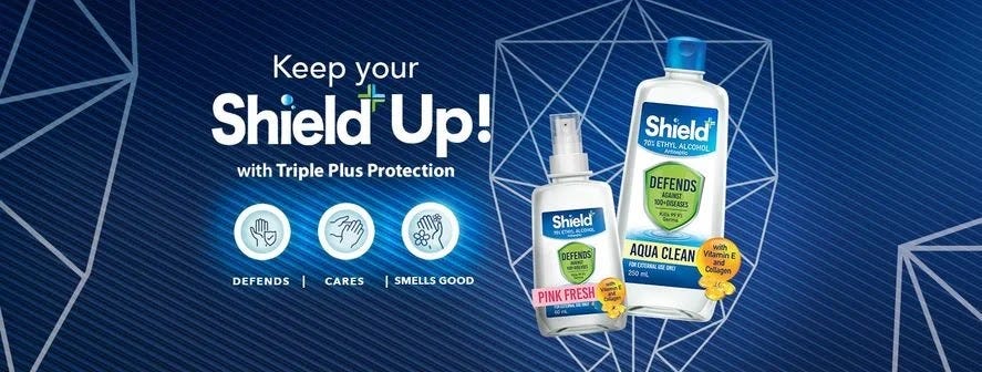 Shield+ Alcohol scent variants