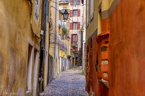 Inside the city of Le Puy-en-Velay