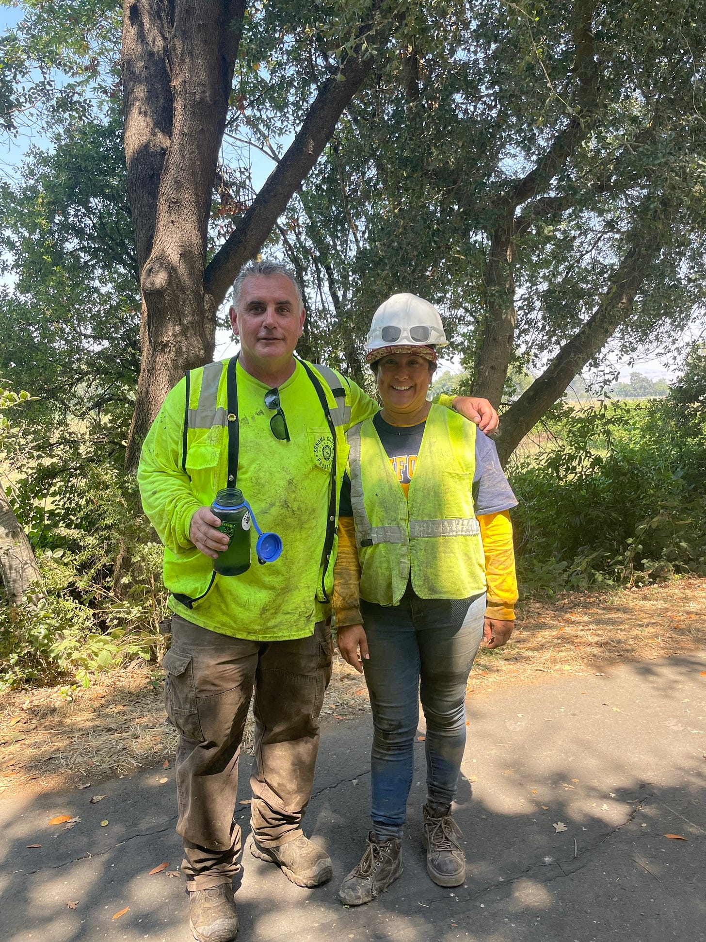 Supervisor John and me photo