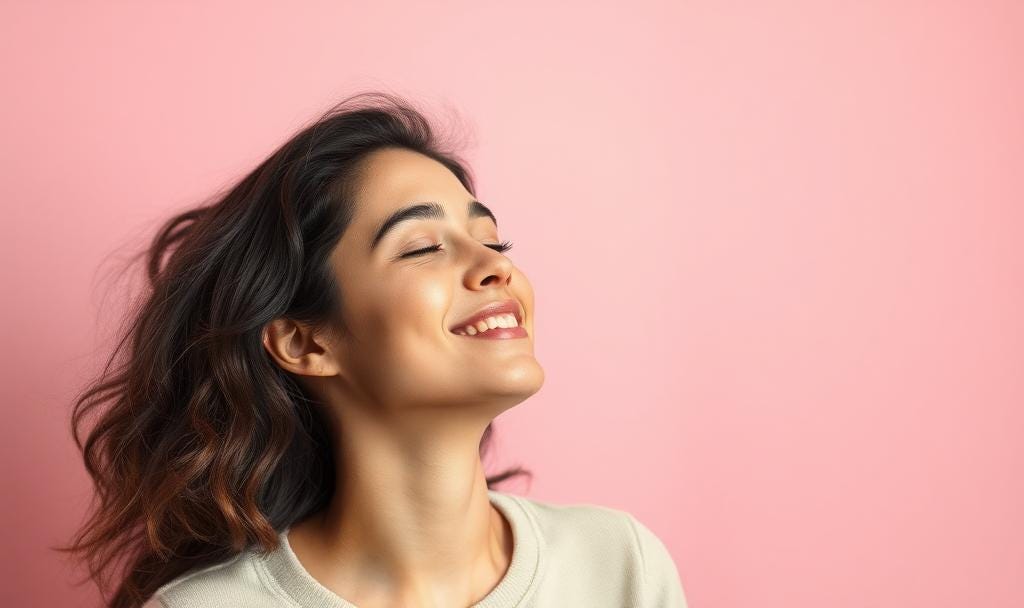 woman facing up feeling validation and knowing it is the missing link to feeling like you matter
