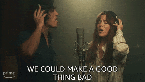We Could Make A Good Thing Bad Billy Dunne GIF - We Could Make A Good Thing Bad Billy Dunne Daisy Jones GIFs