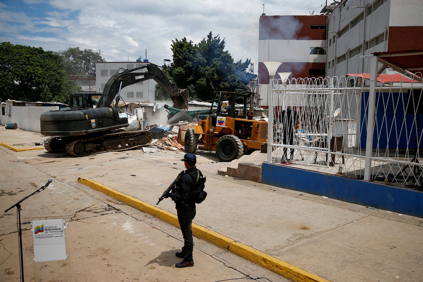 Venezuela's government shows Aragua jail after taking it over, in Tocoron Venezuela's government shows Aragua jail after taking it over, in Tocoron