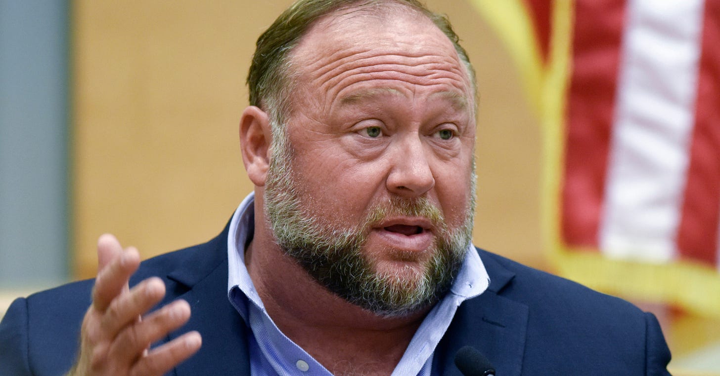 Supreme Court rejects Alex Jones' appeal of payment to Sandy Hook families  : NPR