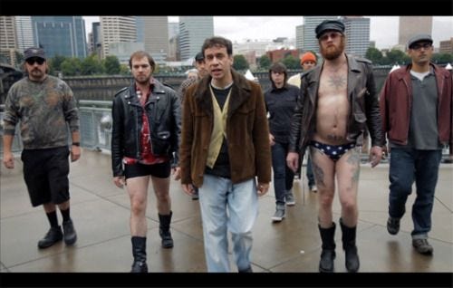I googled for the lyrics to the song “Dream of the 90’s” from the 1st episode of Portlandia, and all I really found were people who were also looking for the lyrics. So, what the heck, I transcribed them myself. I wrote out the song lyrics alone, and...