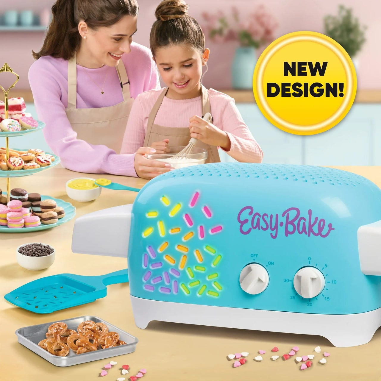Easy Bake Oven Baking Bundle Pink (Oven + 2 Mixes + Pink Apron) – Easy Bake Oven.com Easy Bake Oven Baking Bundle Pink (Oven + 2 Mixes + Pink Apron) – Easy Bake Oven.com