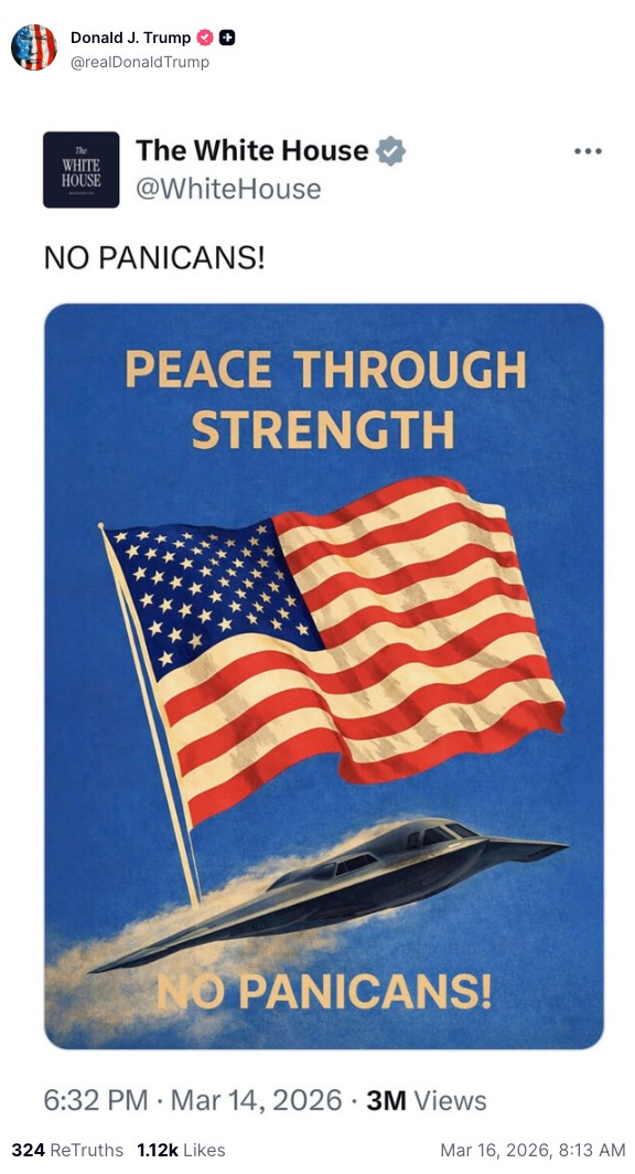 No Panicans! No Panicans!