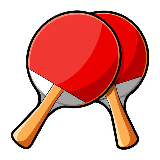 ping-pong-rackets-clipart-cartoon-style-vector-illustration_761413-15606