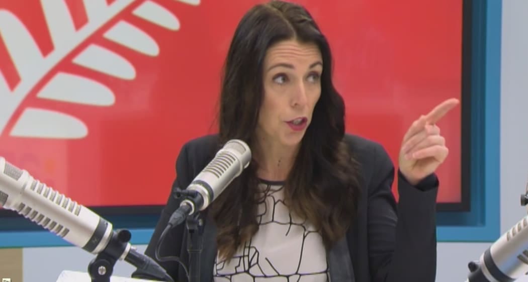 Jacinda Ardern confronts Mark Richardson on the AM Show.