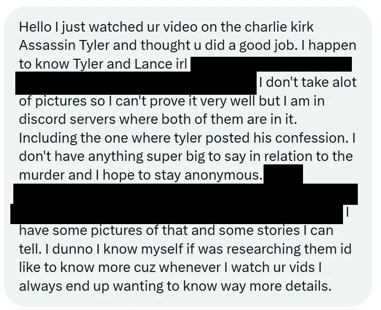 Breaking Explosive Discord Leak Reveals Disturbing Details About Tyler