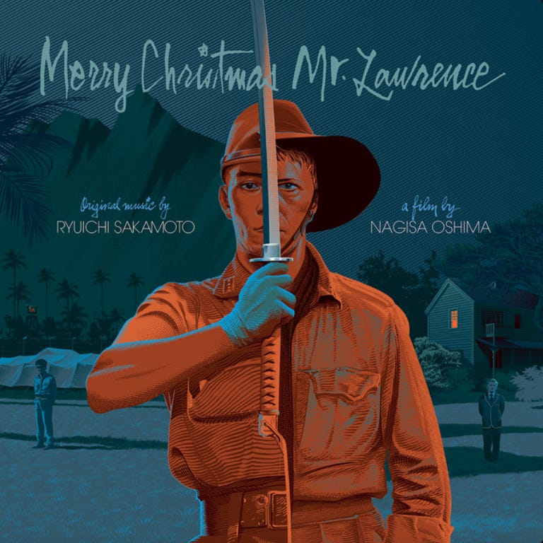 Ryuichi Sakamoto "Merry Christmas, Mr. Lawrence" soundtrack cover art Ryuichi Sakamoto "Merry Christmas, Mr. Lawrence" soundtrack cover art