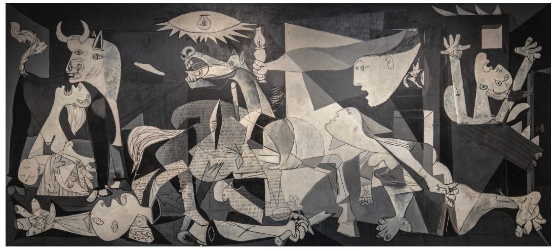 A painting of people and animals

AI-generated content may be incorrect.