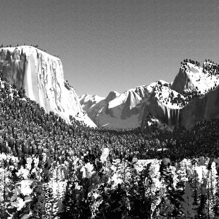 Tunnel View developed by Gemini