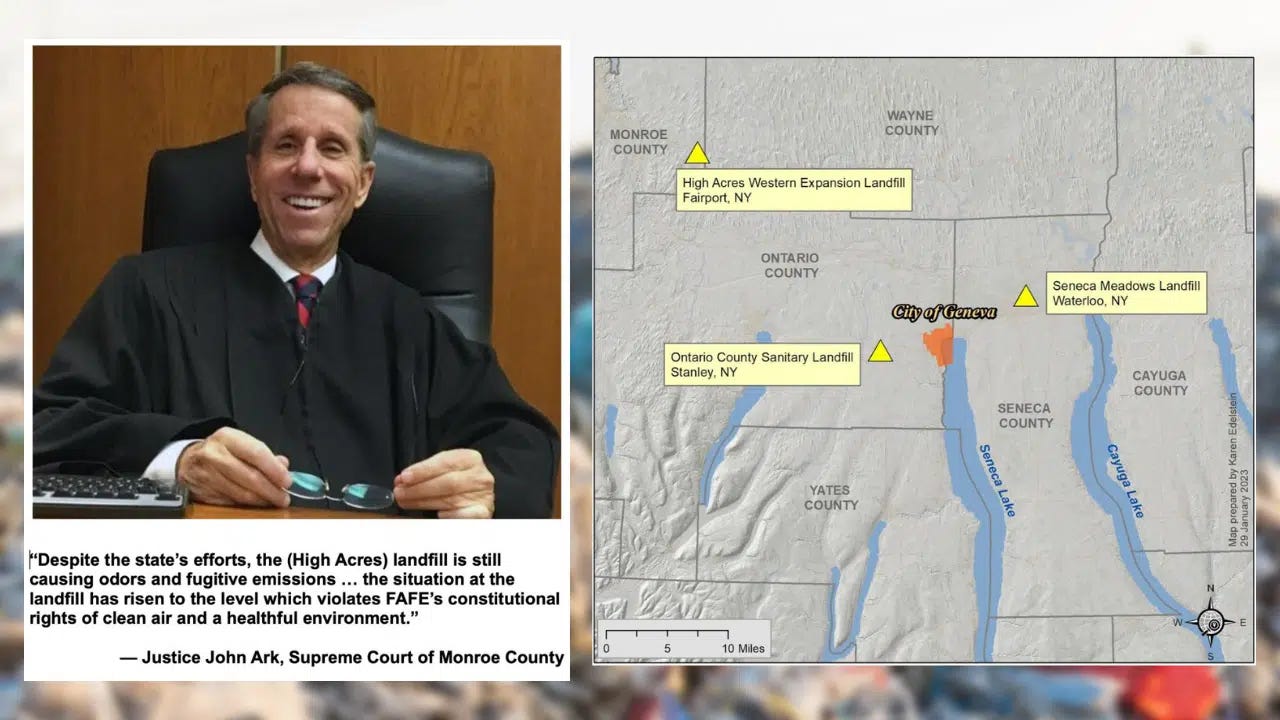 Hochul, DEC duck questions on plans to appeal 'Green Amendment' ruling with big implications on Finger Lakes landfills