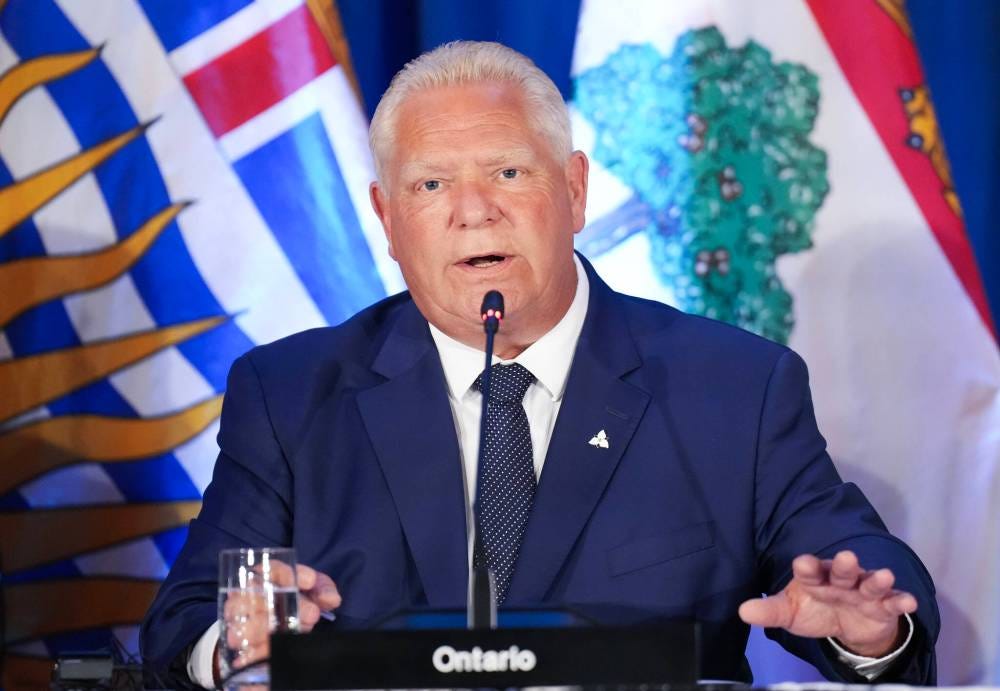 THE CANADIAN PRESS/Nathan Denette
                                Spending by Ontario Premier Doug Ford’s government just doesn’t pass the smell test.