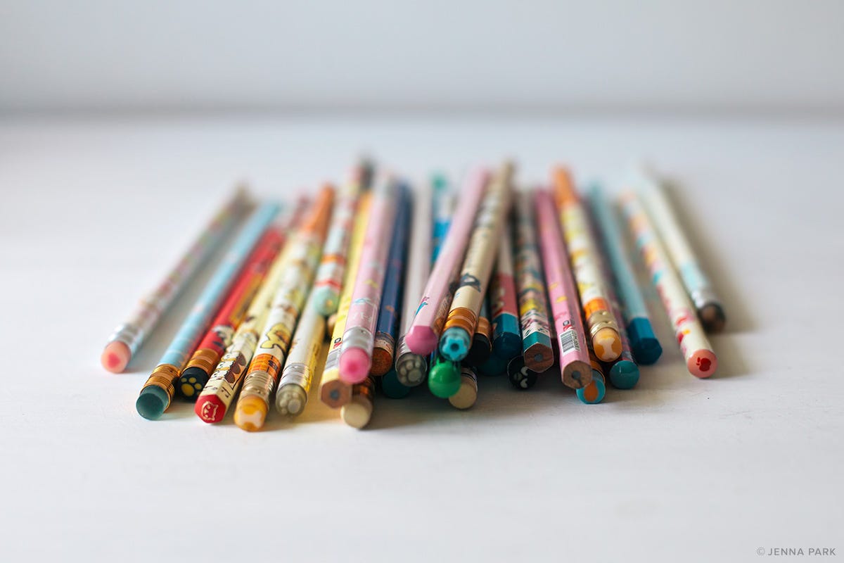 Vintage Sanrio pencils
