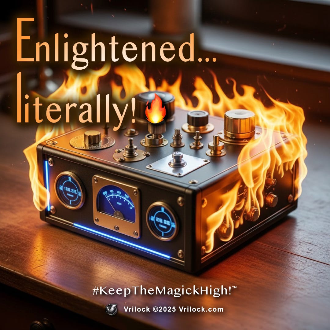 Keep the magick high, vrilock psionics quantum radionics