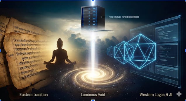 AI and My Reflection: The Architecture of the Luminous Void