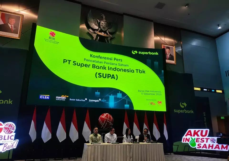 Superbank IPO 318 Kali Kelebihan Pesanan — Anda Masih Ragu?