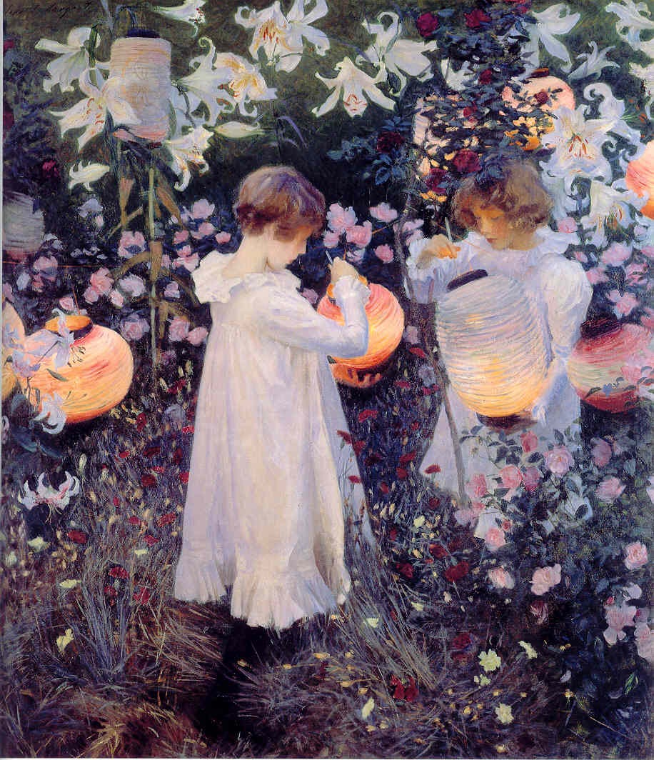 John Singer Sargent, Carnation, Lily, Lily, Rose, 1886 John Singer Sargent, Carnation, Lily, Lily, Rose, 1886
