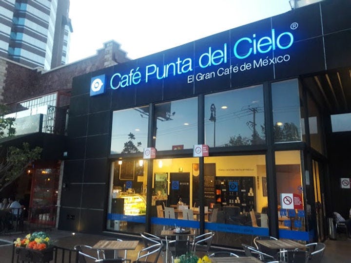 Café Punta del Cielo en Bosques Aguascalientes